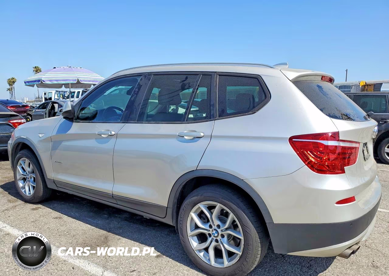 2013 BMW X3 xDrive28I VIN:5UXWX9C51D0A32478 - 2