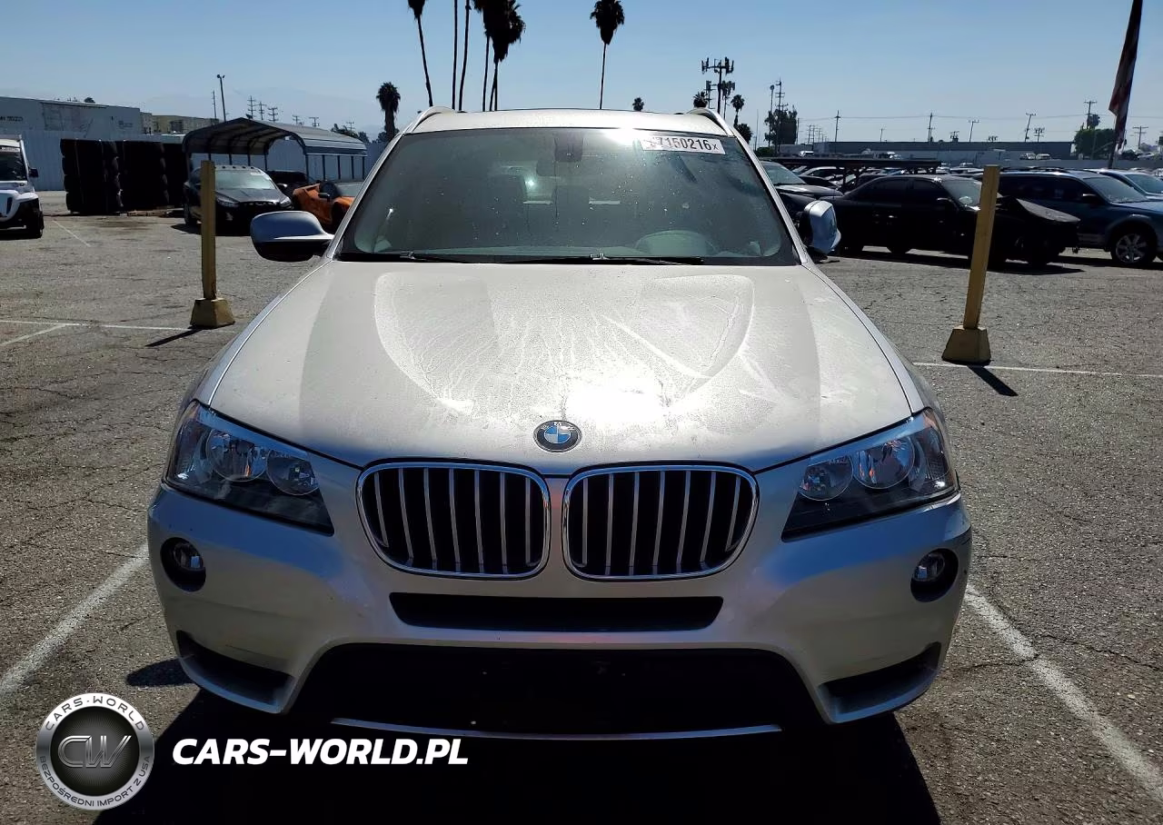 2013 BMW X3 xDrive28I VIN:5UXWX9C51D0A32478 - 5