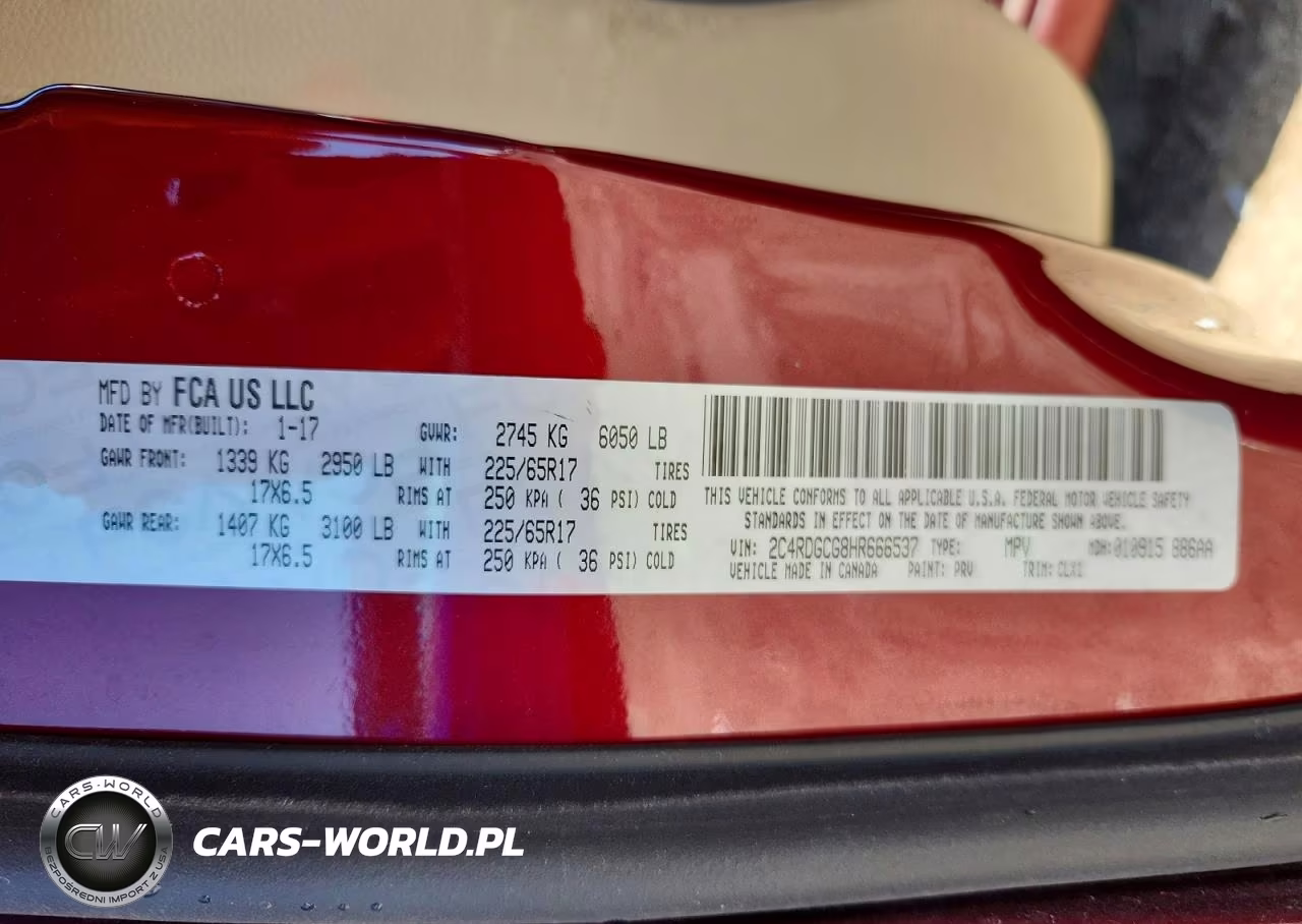 2017 Dodge Grand Caravan Sxt VIN:2C4RDGCG8HR666537 - 13