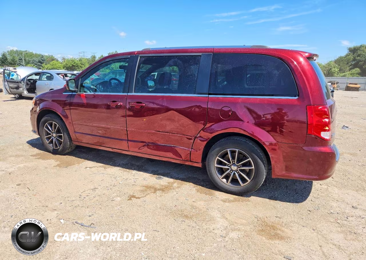 2017 Dodge Grand Caravan Sxt VIN:2C4RDGCG8HR666537 - 2