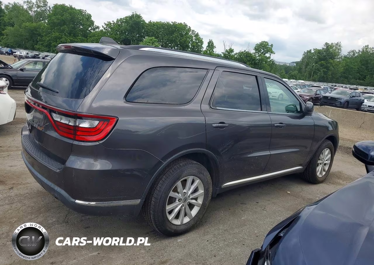 2019 Dodge Durango Sxt VIN:1C4RDJAG3KC606410 - 3