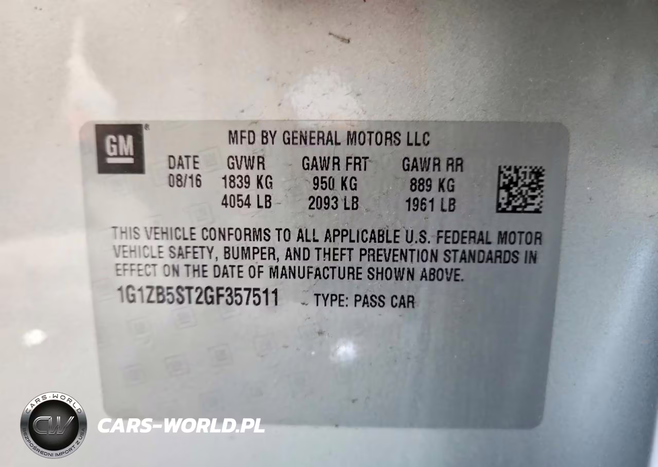 2016 Chevrolet Malibu Ls VIN:1G1ZB5ST2GF357511 - 13