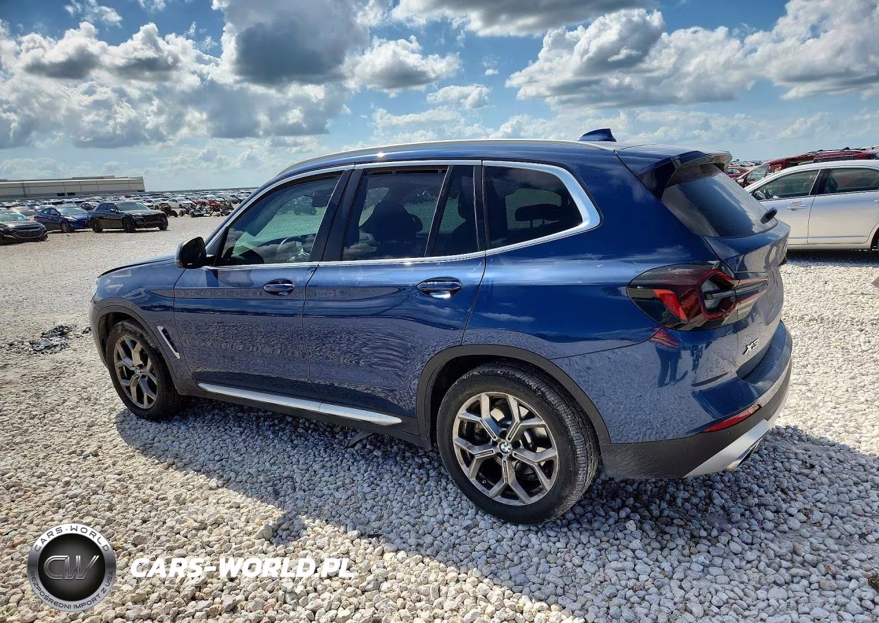 2022 BMW X3 Sdrive30I VIN:5UX43DP09N9K62624 - 2