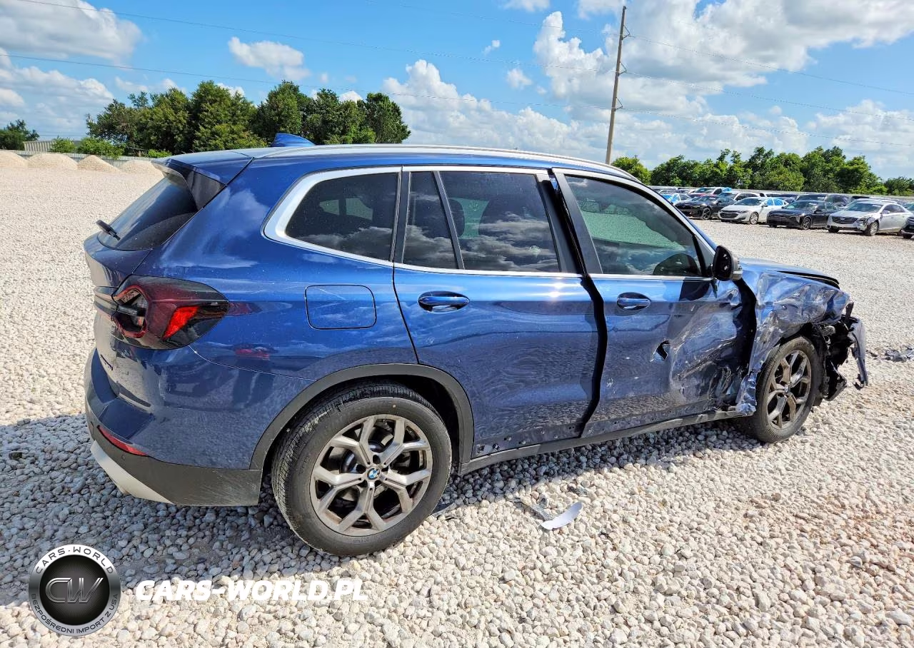 2022 BMW X3 Sdrive30I VIN:5UX43DP09N9K62624 - 3