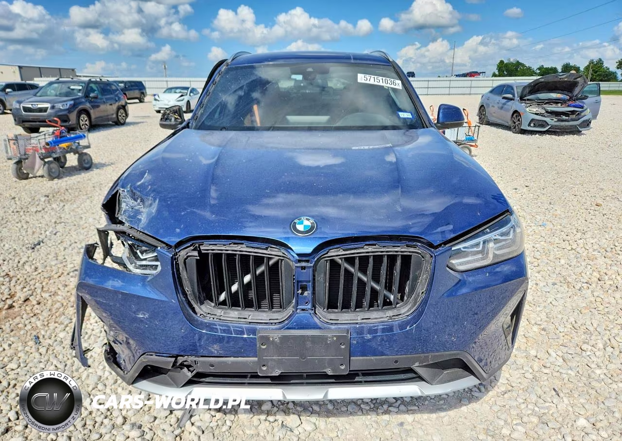 2022 BMW X3 Sdrive30I VIN:5UX43DP09N9K62624 - 5