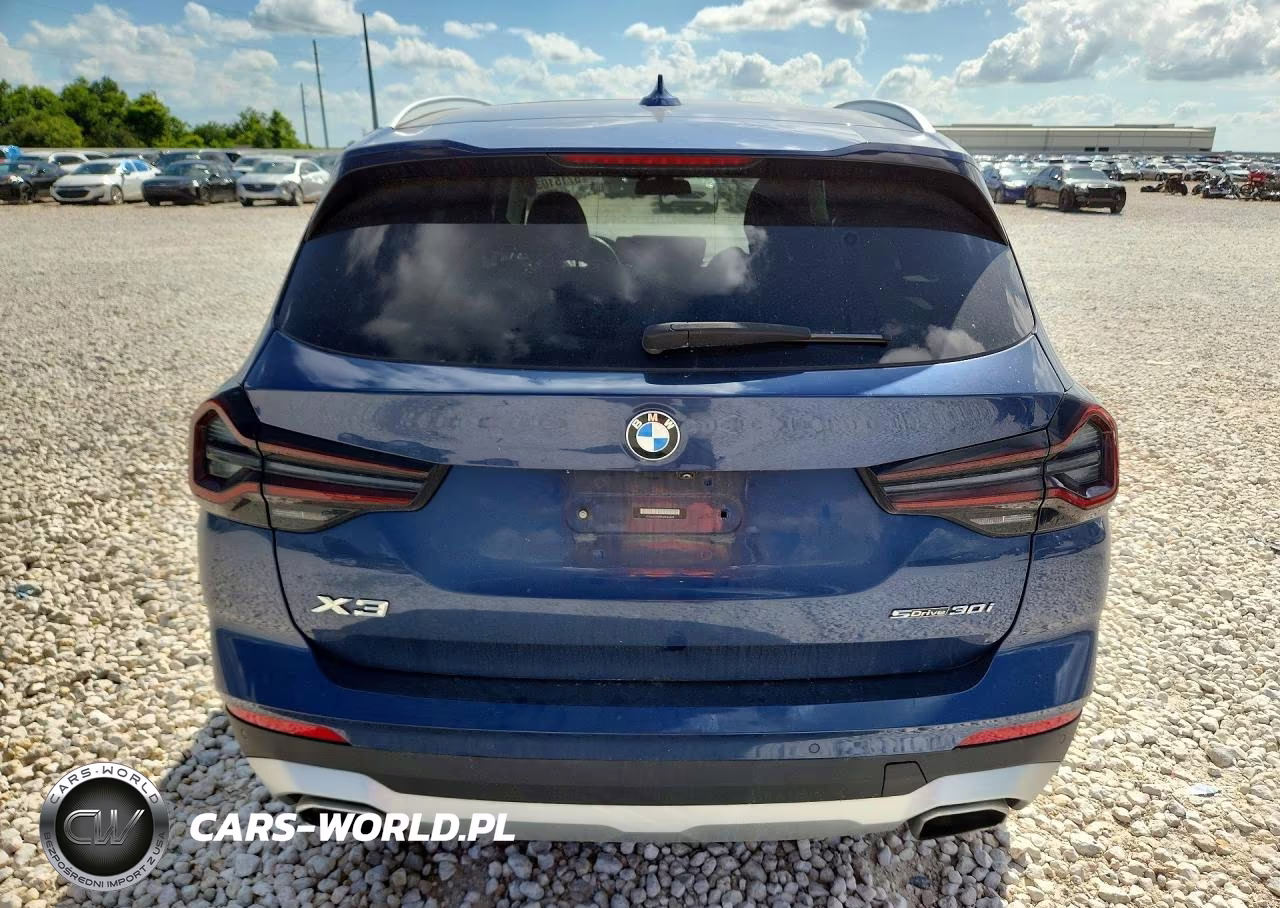 2022 BMW X3 Sdrive30I VIN:5UX43DP09N9K62624 - 6