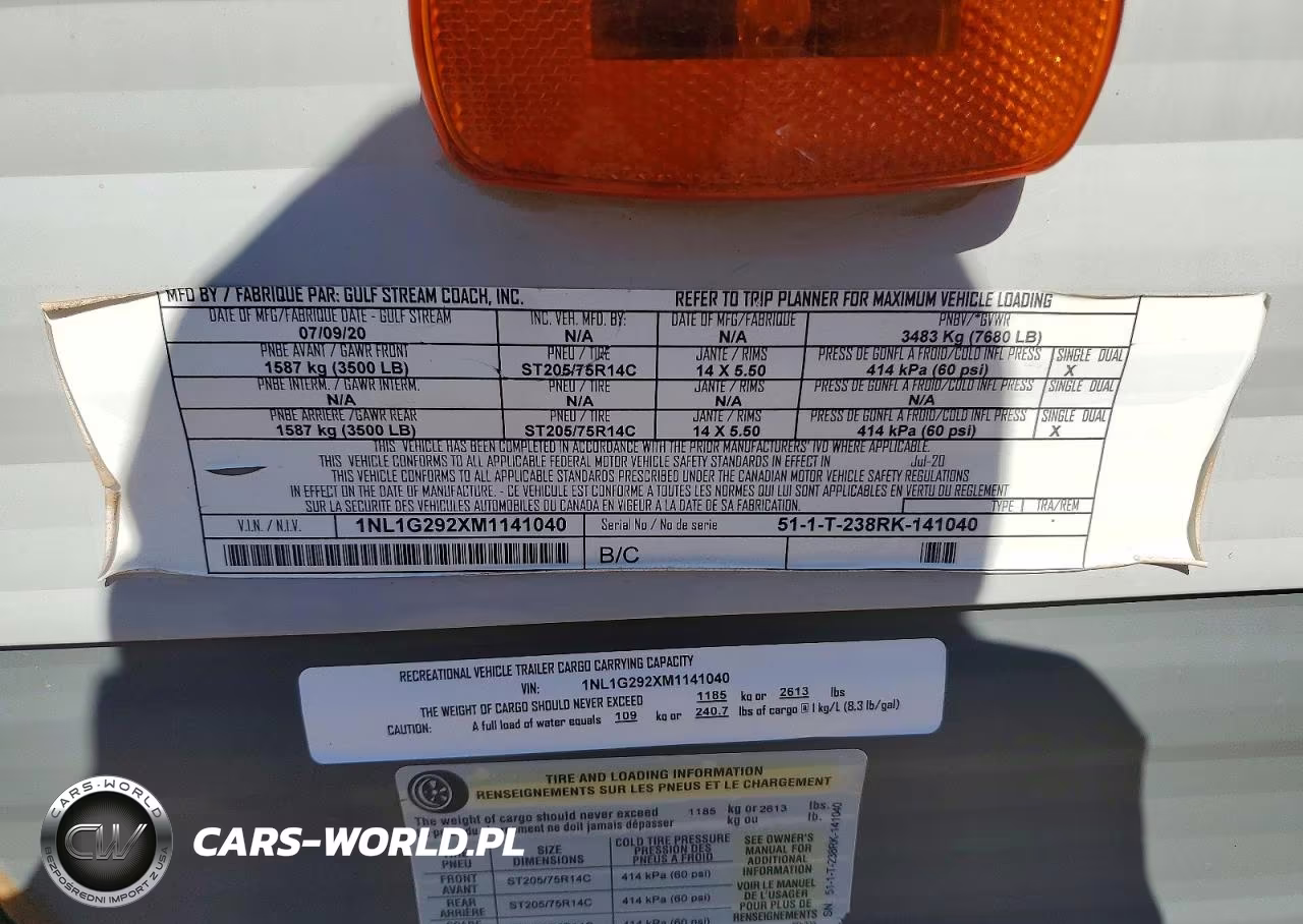 2021 Gulfstream Ameri-Lite Camper VIN:1NL1G292XM1141040 - 10