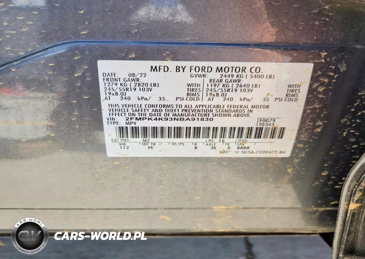 2022 Ford Edge VIN:2FMPK4K93NBA91830 - 13