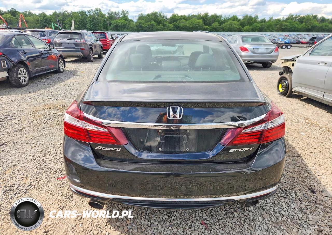 2016 Honda Accord Sport VIN:1HGCR2F51GA230525 - 6