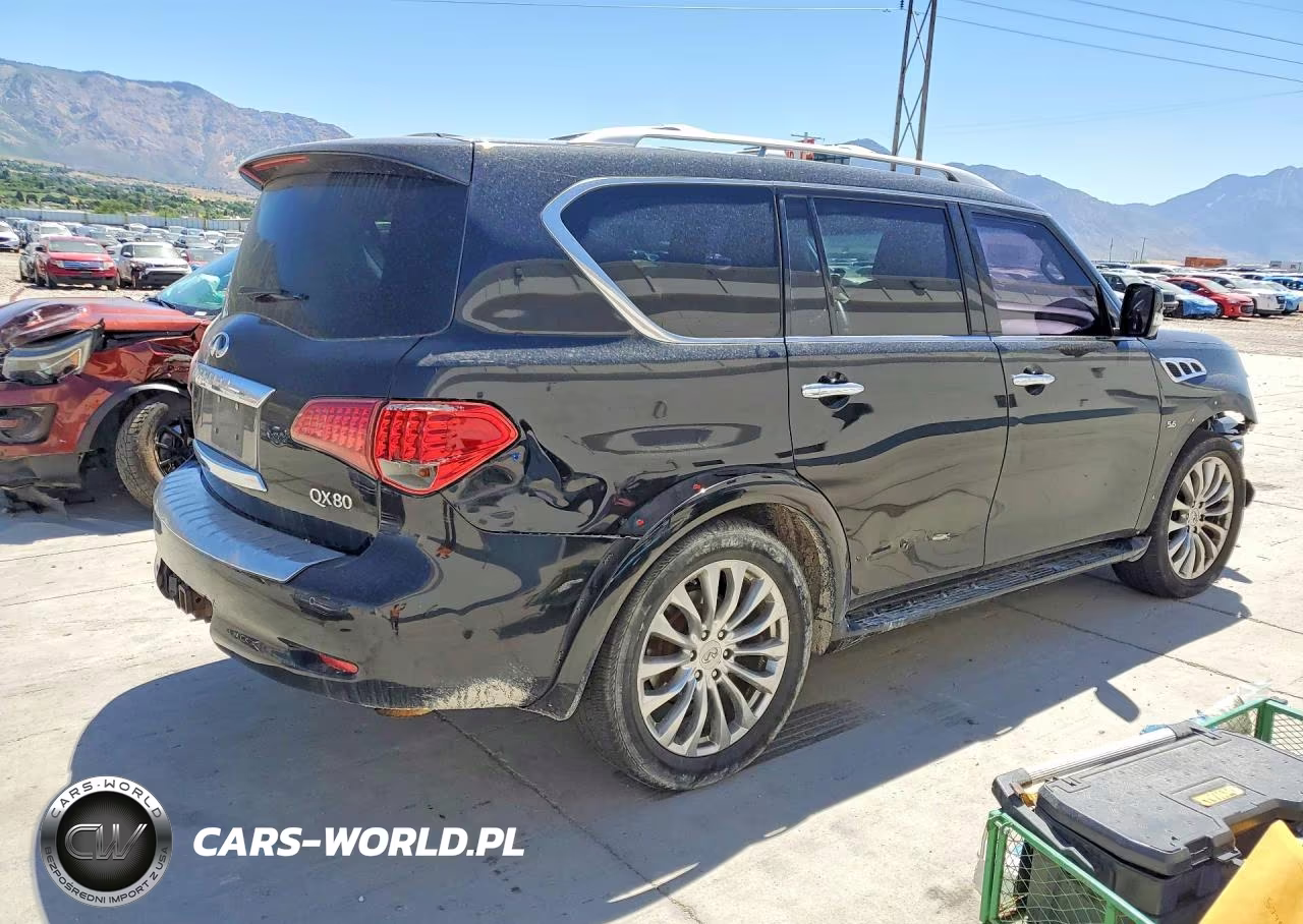 2017 Infiniti Qx80 Base VIN:JN8AZ2NCXH9430526 - 3