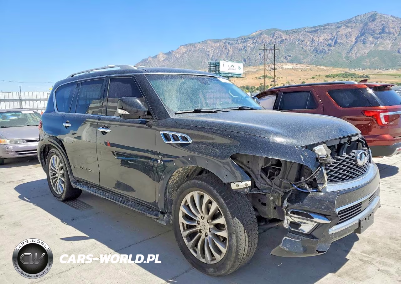 2017 Infiniti Qx80 Base VIN:JN8AZ2NCXH9430526 - 4