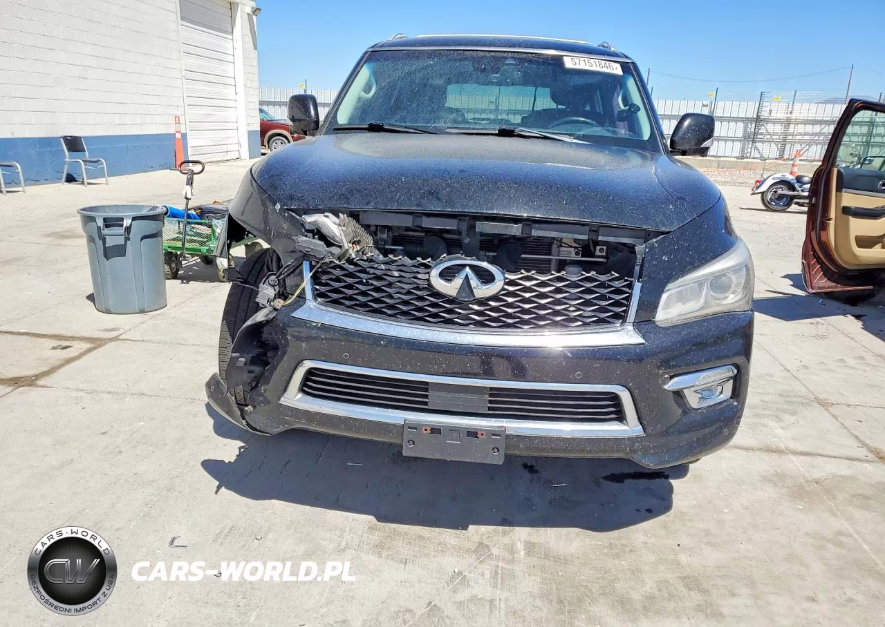 2017 Infiniti Qx80 Base VIN:JN8AZ2NCXH9430526 - 5