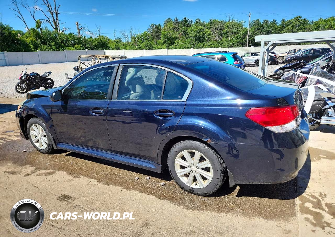 2012 Subaru Legacy 2.5I Premium VIN:4S3BMCG69C3029427 - 2