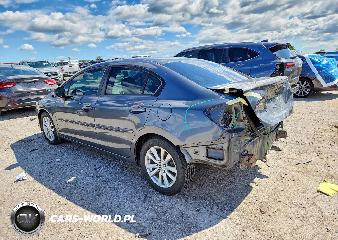 2012 Honda Civic Ex VIN:19XFB2F88CE004001 - 2