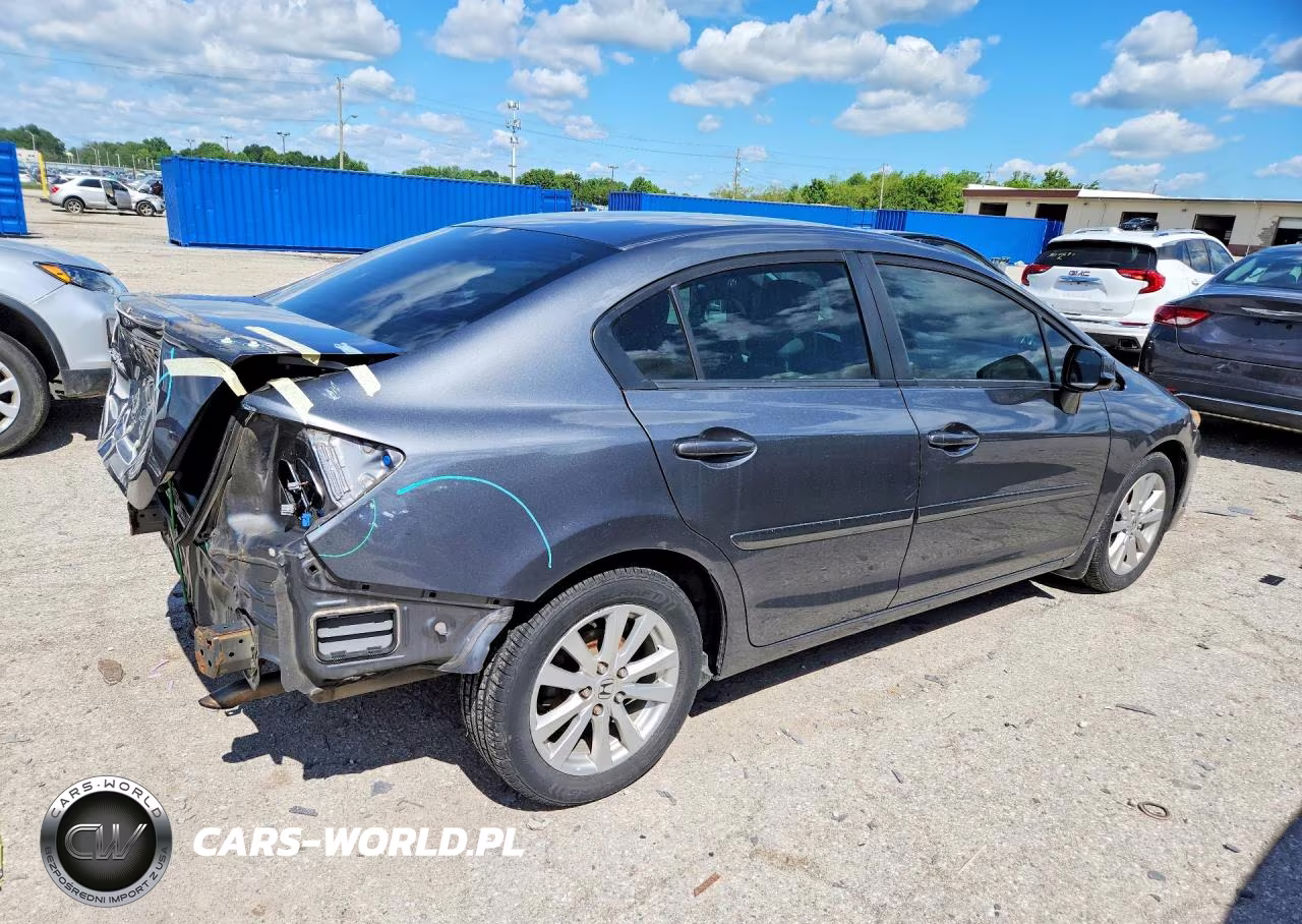 2012 Honda Civic Ex VIN:19XFB2F88CE004001 - 3
