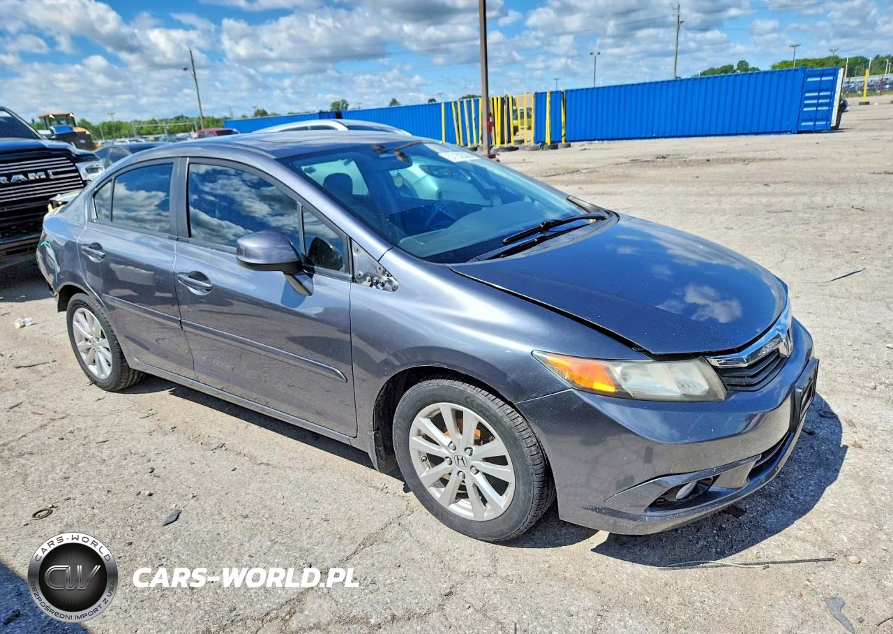 2012 Honda Civic Ex VIN:19XFB2F88CE004001 - 4