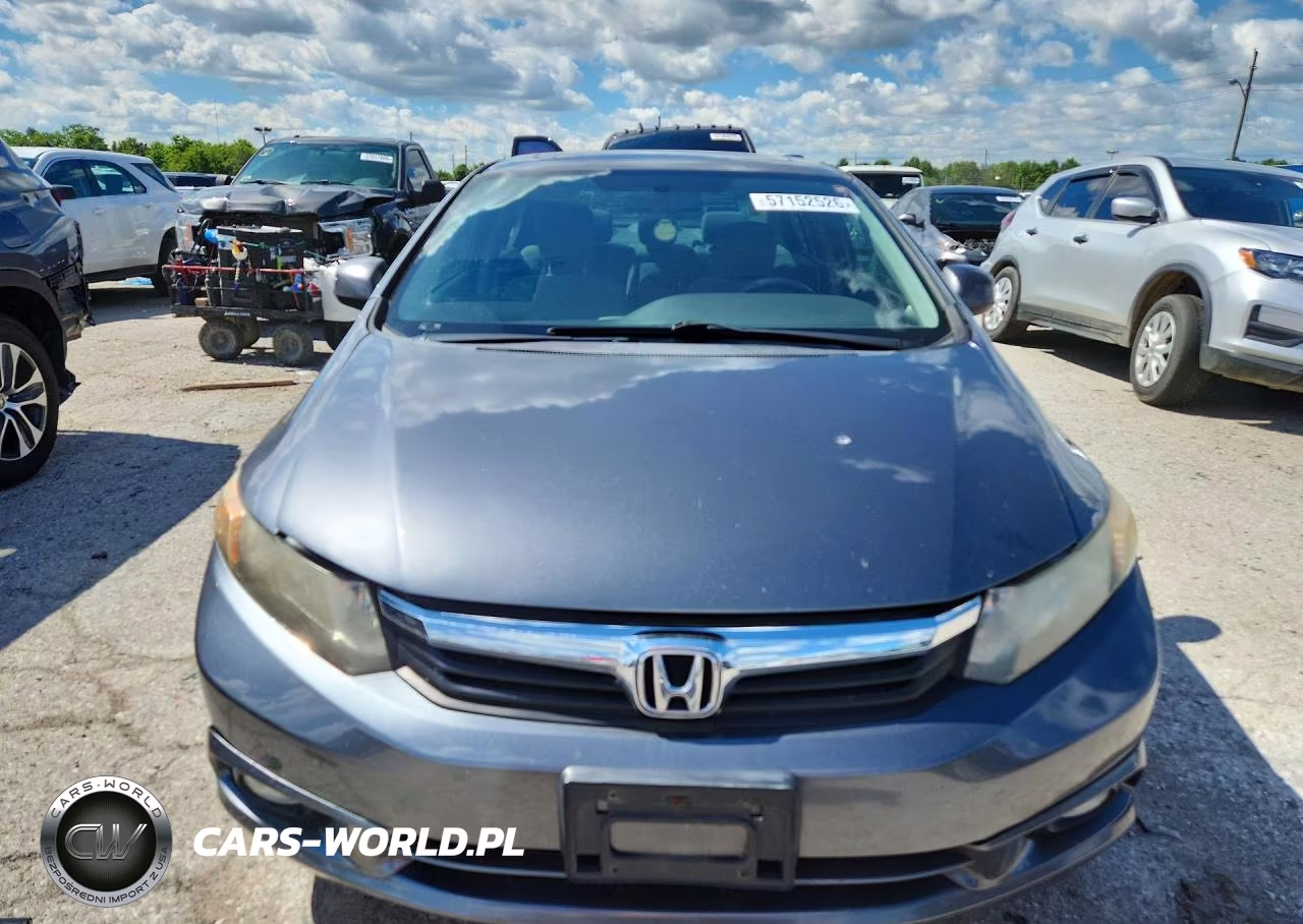 2012 Honda Civic Ex VIN:19XFB2F88CE004001 - 5