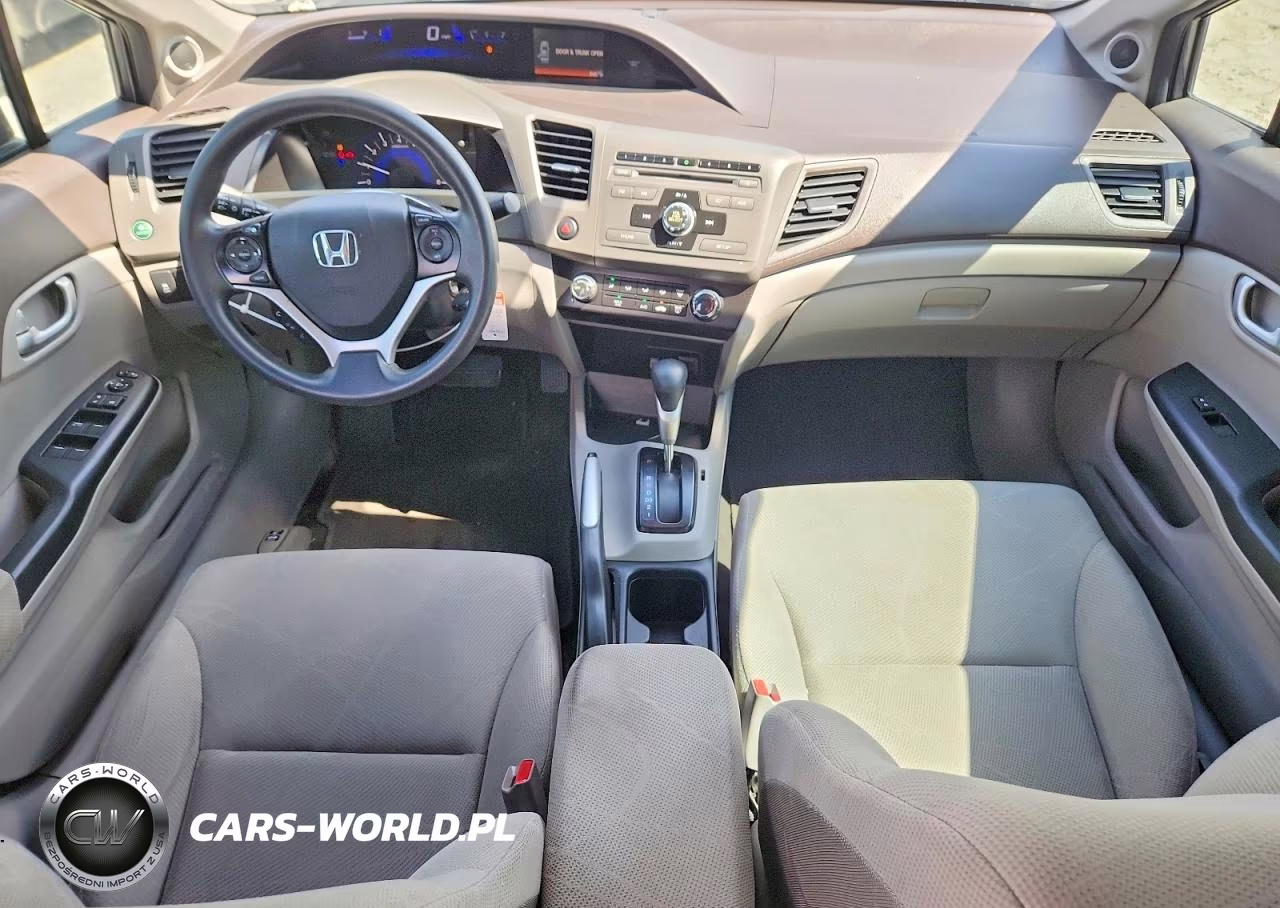 2012 Honda Civic Ex VIN:19XFB2F88CE004001 - 8