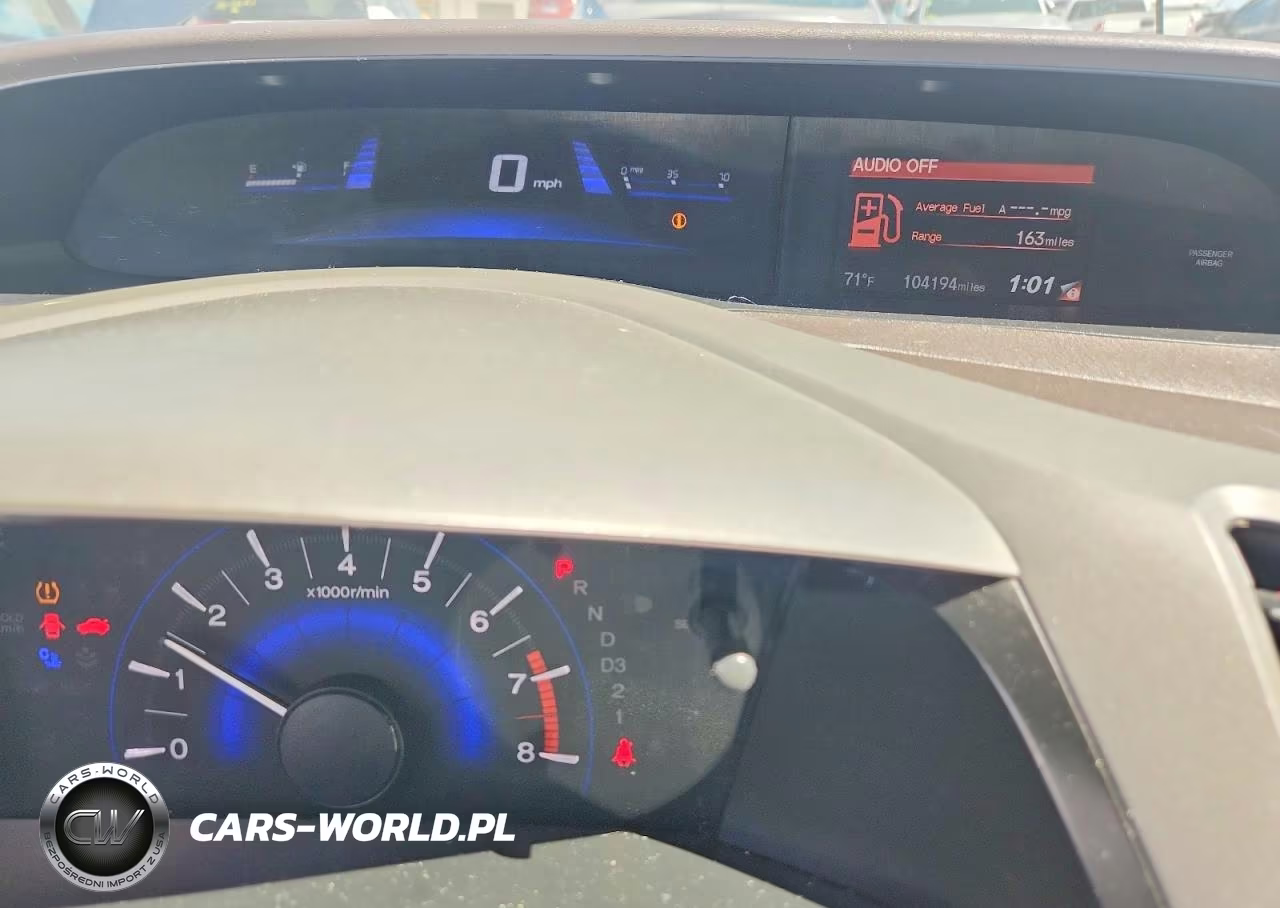 2012 Honda Civic Ex VIN:19XFB2F88CE004001 - 9