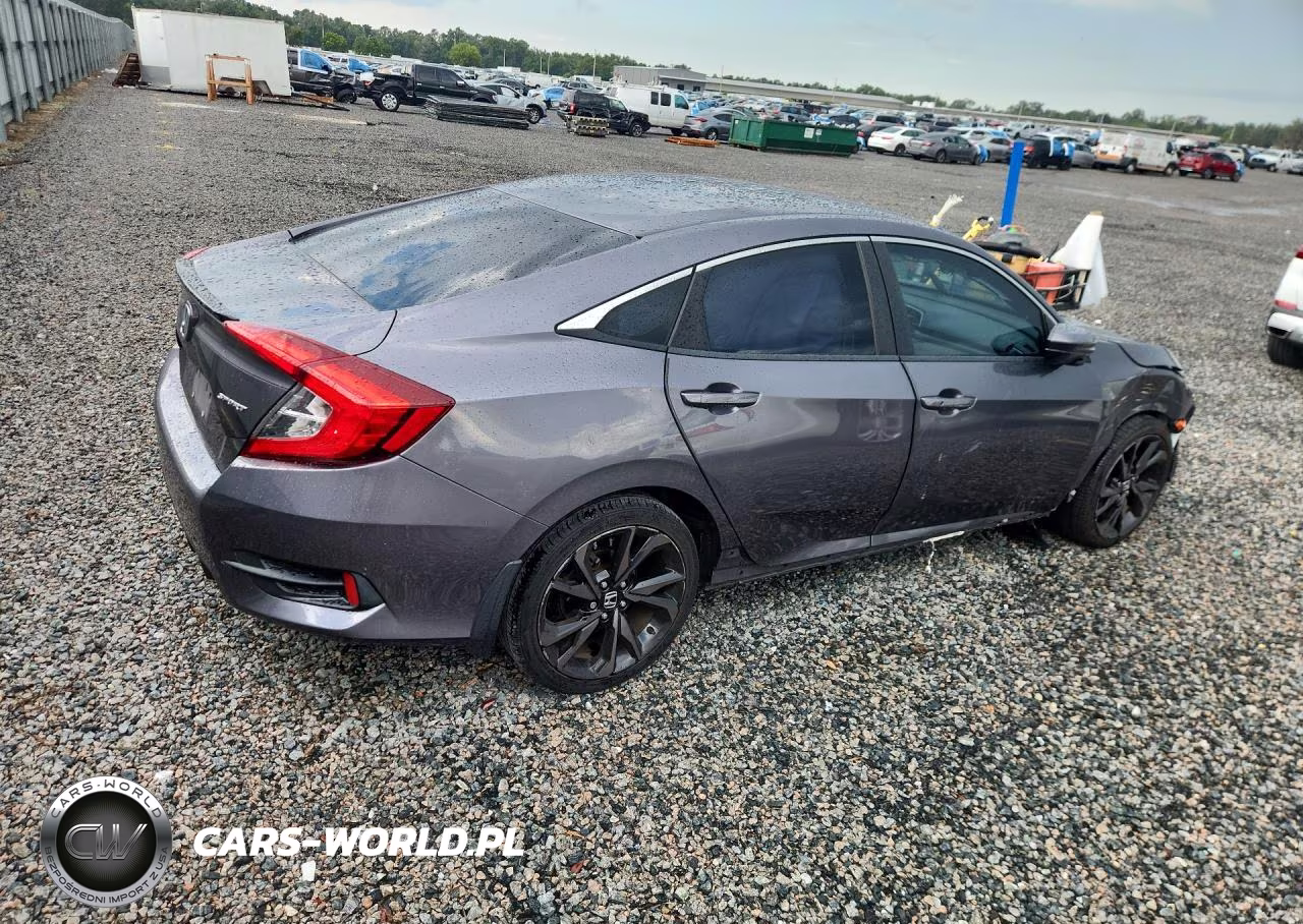 2019 Honda Civic Sport VIN:19XFC2F83KE004080 - 3