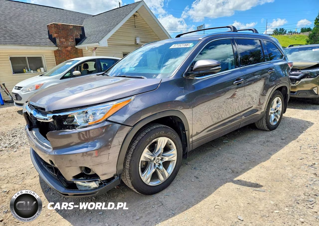 2016 Toyota Highlander Limited Platinum