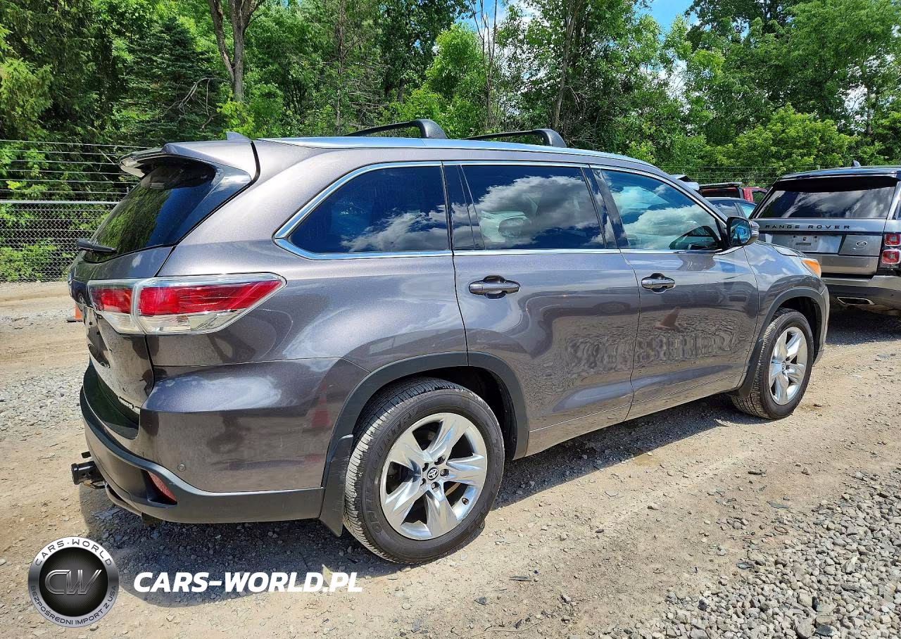 2016 Toyota Highlander Limited Platinum VIN:5TDDKRFH9GS356404 - 3