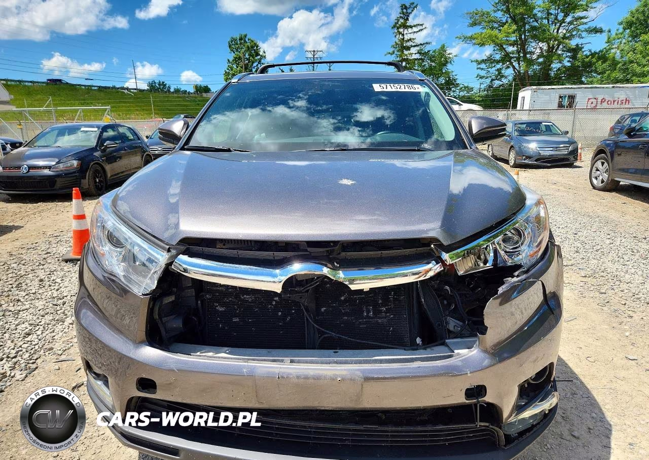2016 Toyota Highlander Limited Platinum VIN:5TDDKRFH9GS356404 - 5