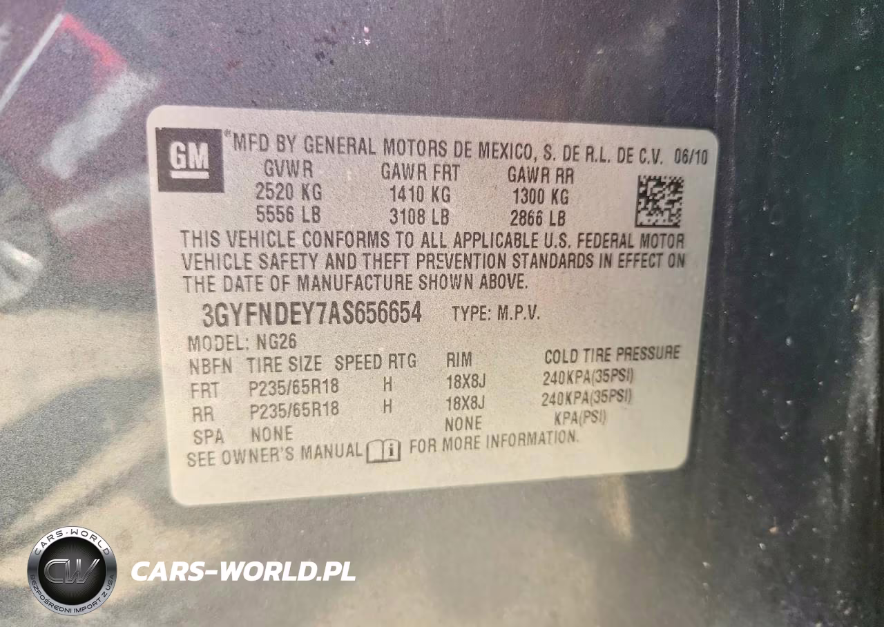 2010 Cadillac Srx Luxury Collection VIN:3GYFNDEY7AS656654 - 14