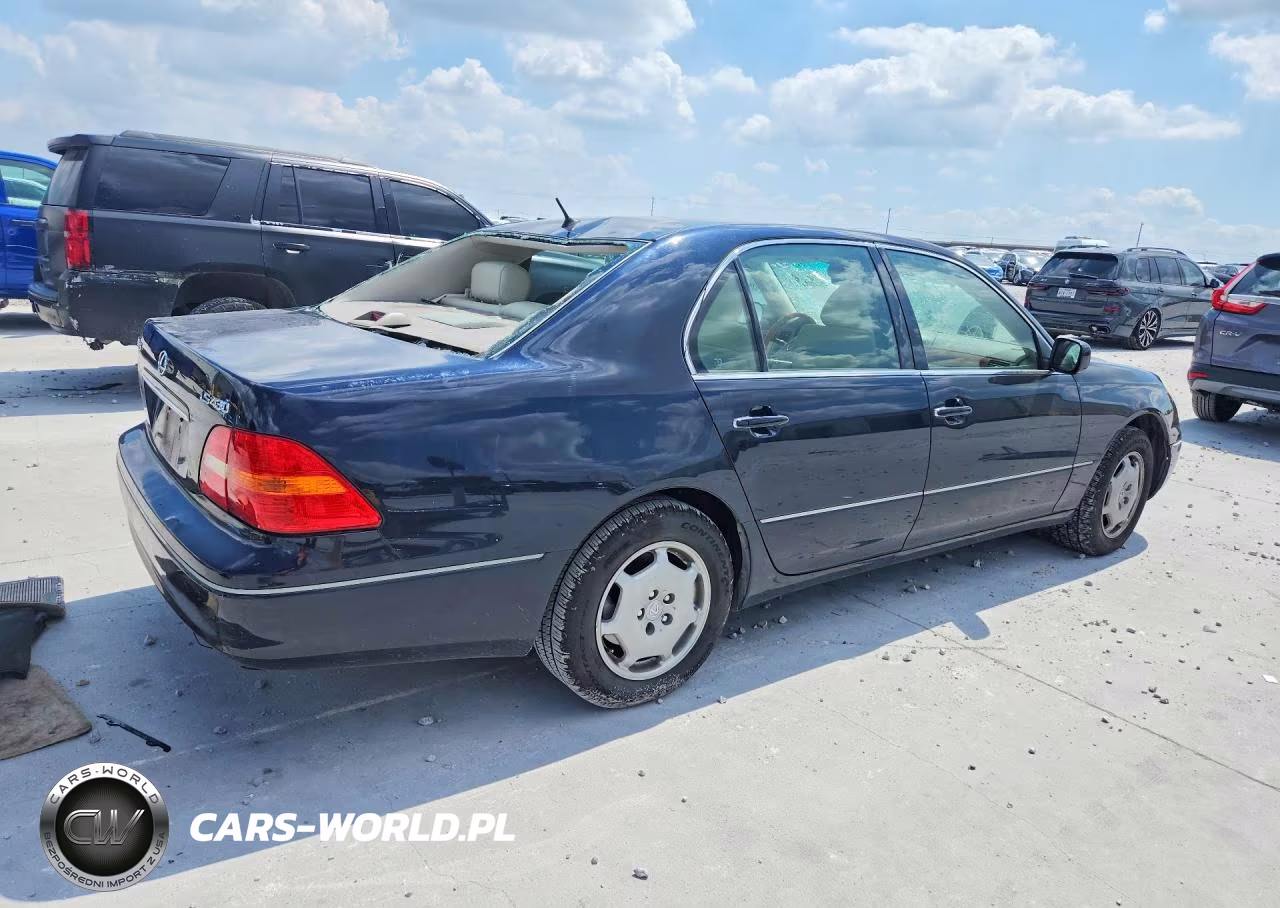 2002 Lexus Ls 430 VIN:JTHBN30F420077455 - 3