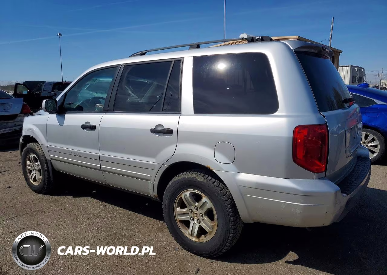 2005 Honda Pilot Exl VIN:5FNYF185X5B047701 - 2