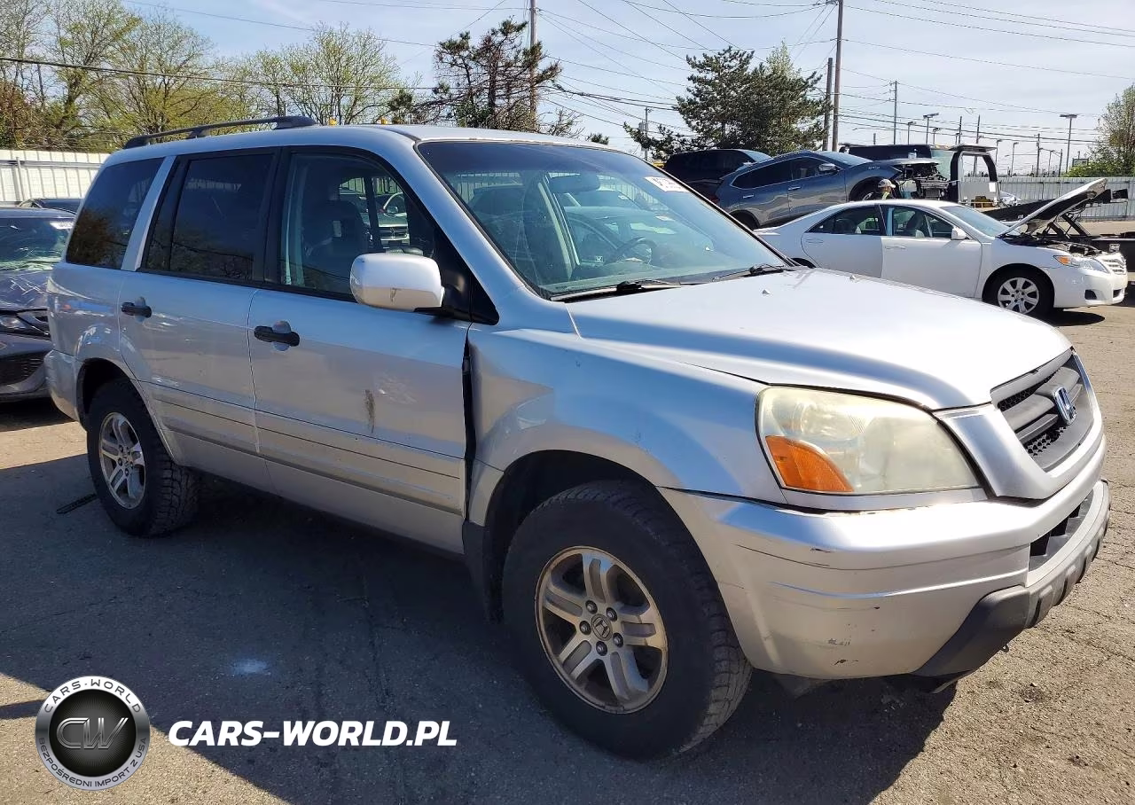 2005 Honda Pilot Exl VIN:5FNYF185X5B047701 - 4