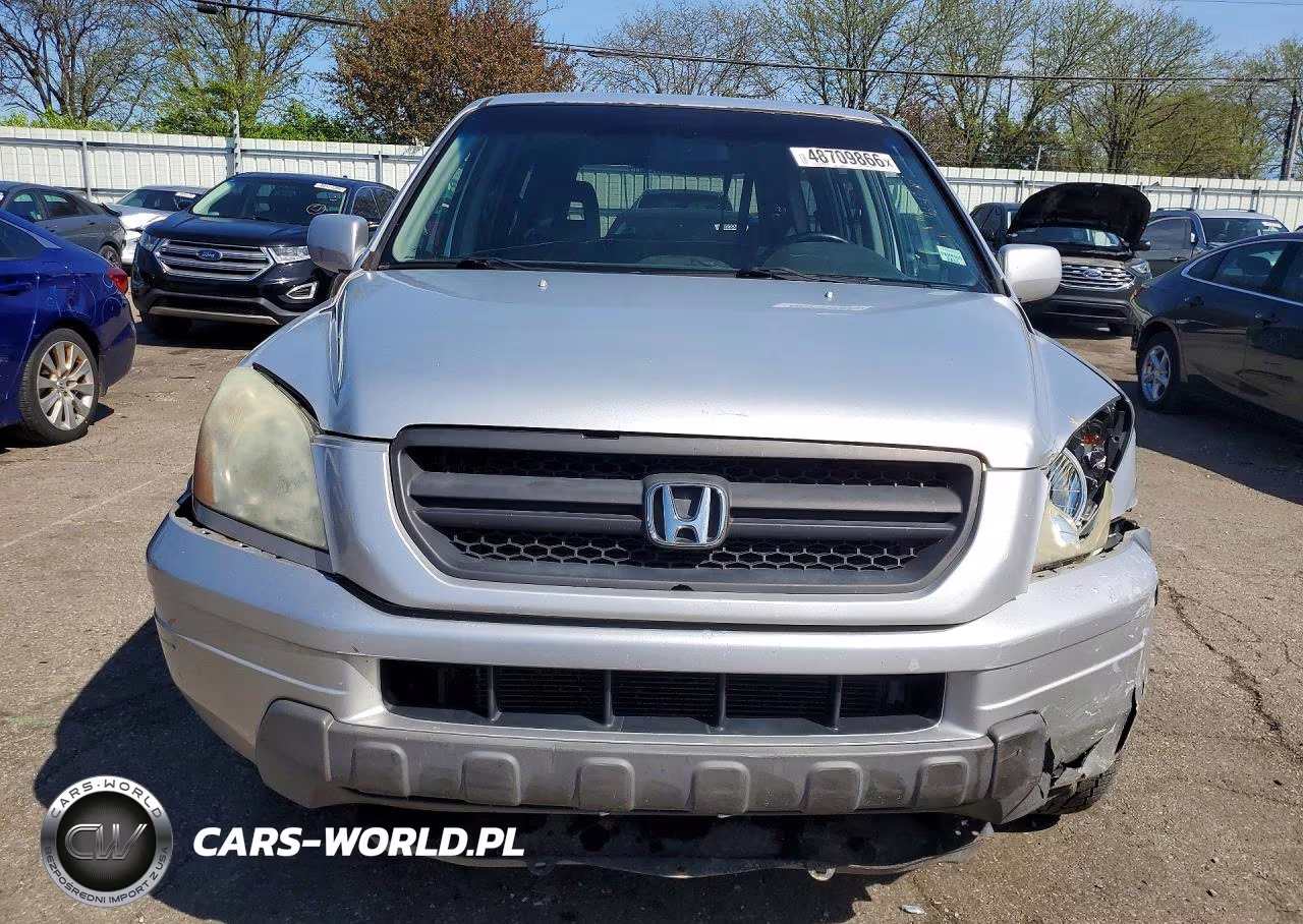 2005 Honda Pilot Exl VIN:5FNYF185X5B047701 - 5