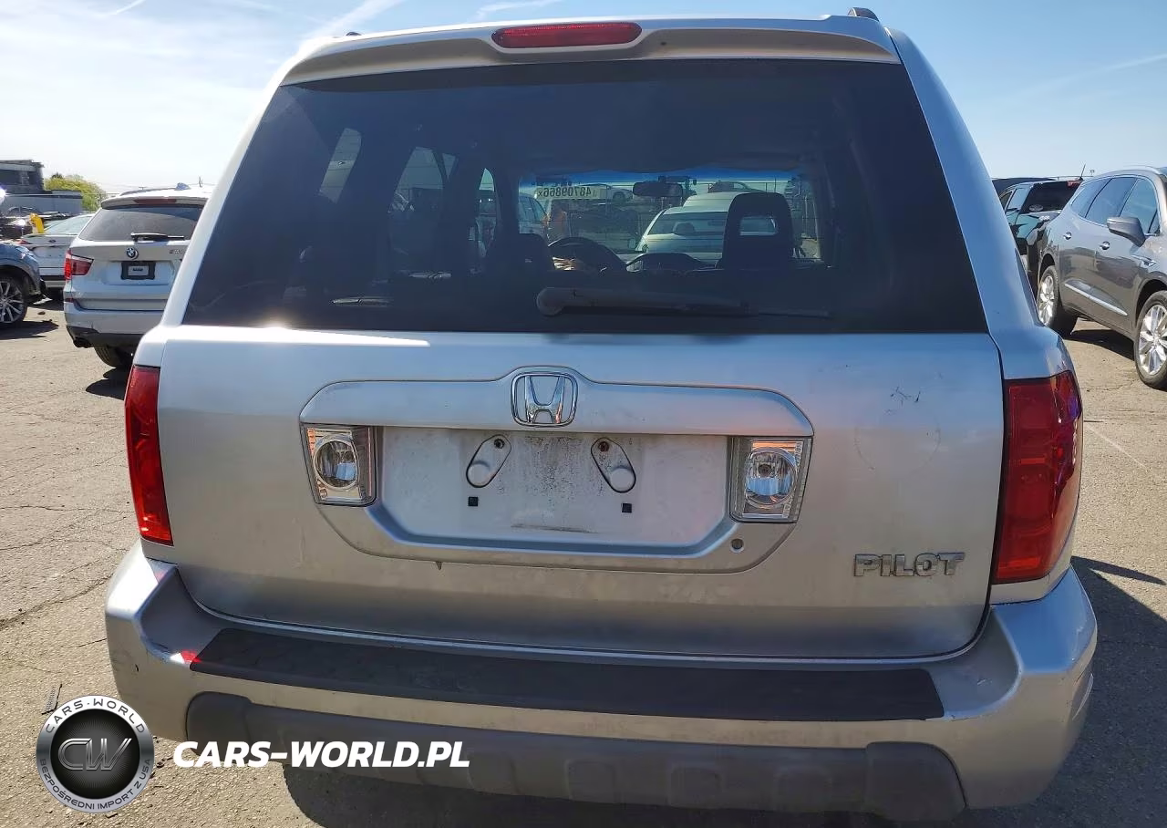 2005 Honda Pilot Exl VIN:5FNYF185X5B047701 - 6