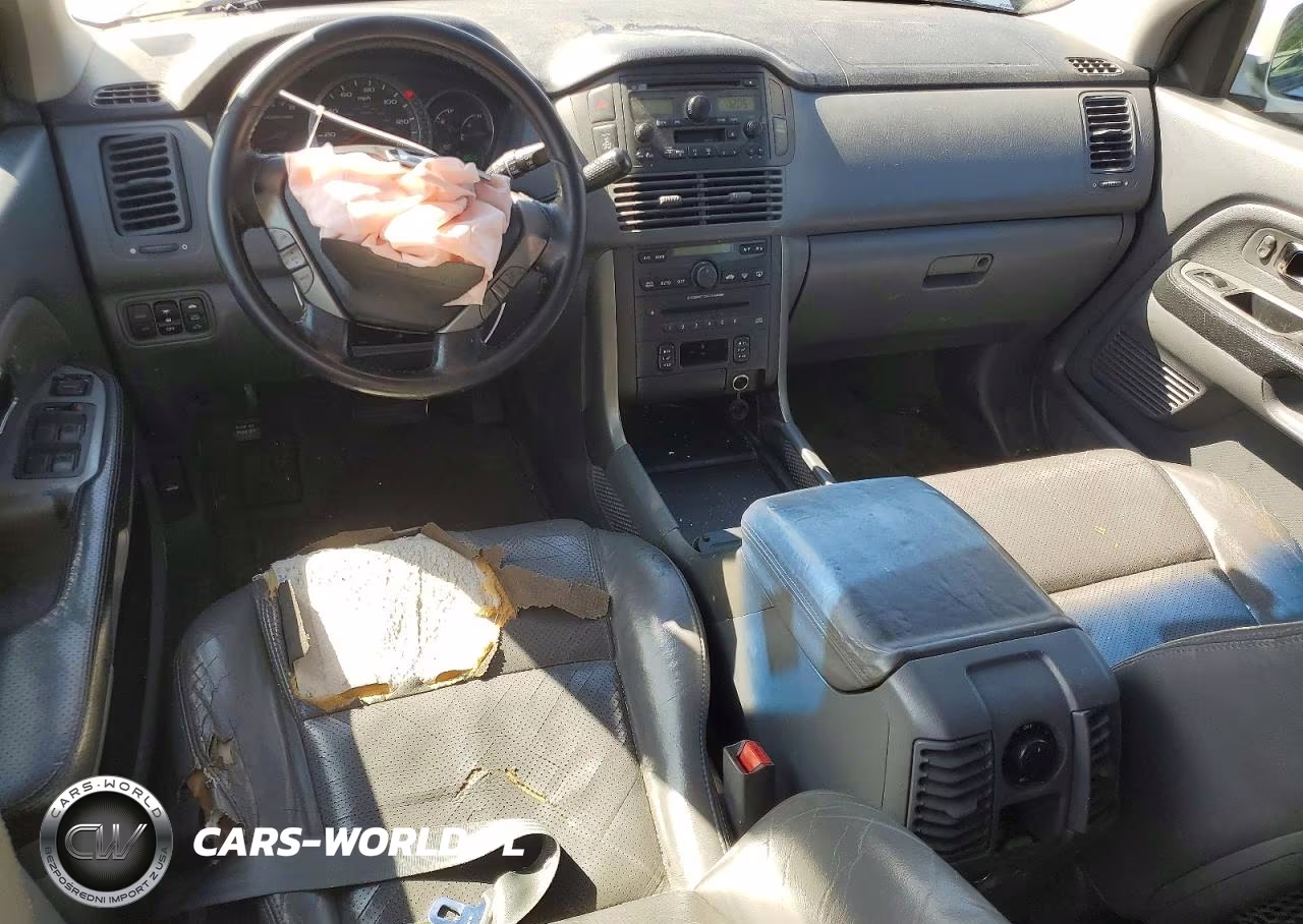 2005 Honda Pilot Exl VIN:5FNYF185X5B047701 - 8