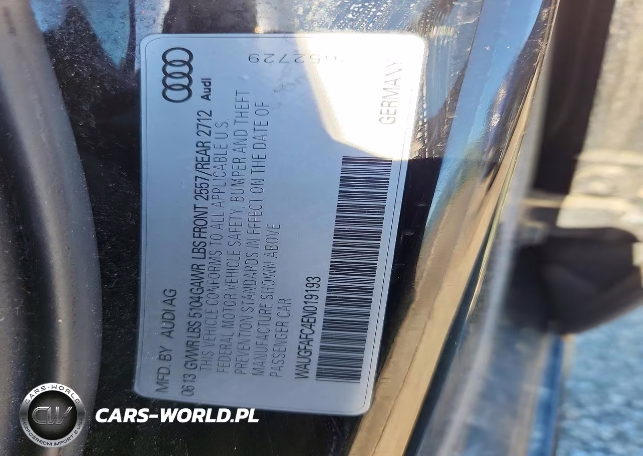 2014 Audi A6 Premium Plus VIN:WAUGFAFC4EN019193 - 12