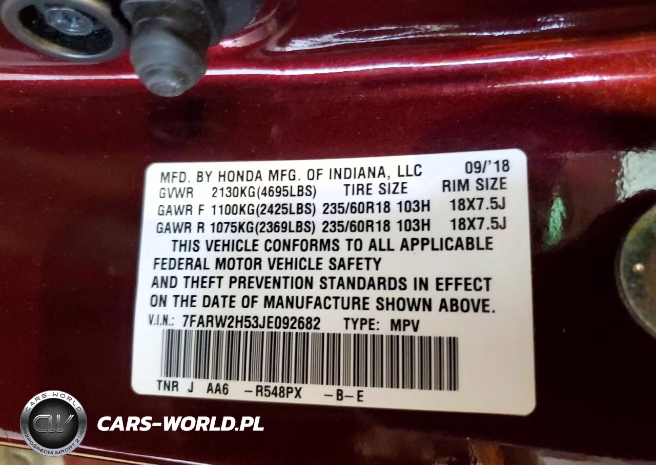 2018 Honda Cr-V Ex VIN:7FARW2H53JE092682 - 13