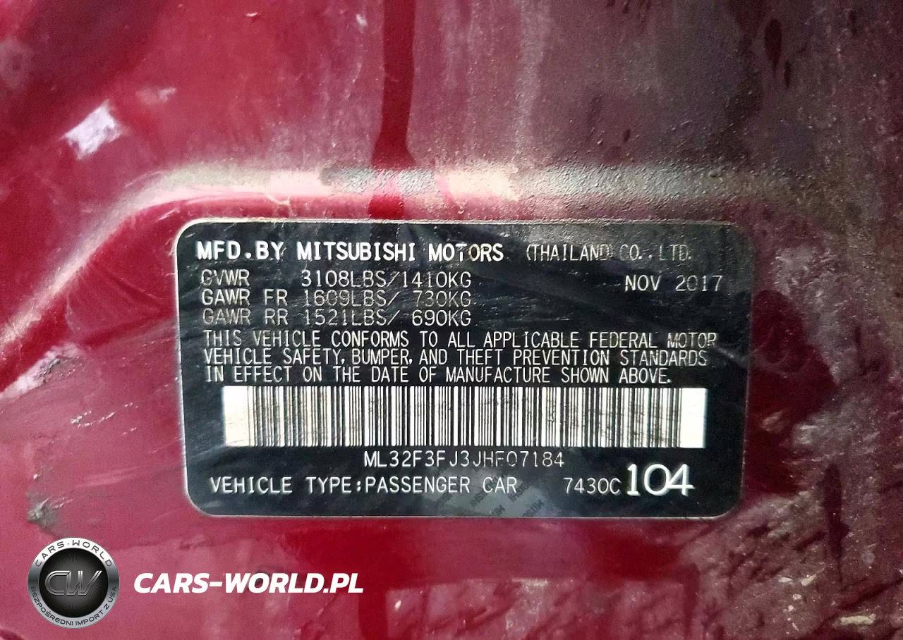 2018 Mitsubishi Mirage G4 Es VIN:ML32F3FJ3JHF07184 - 12