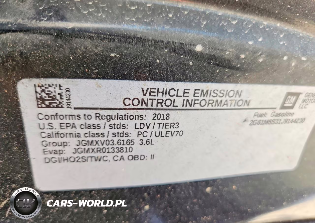 2018 Cadillac Xts Luxury VIN:2G61M5S31J9144230 - 12