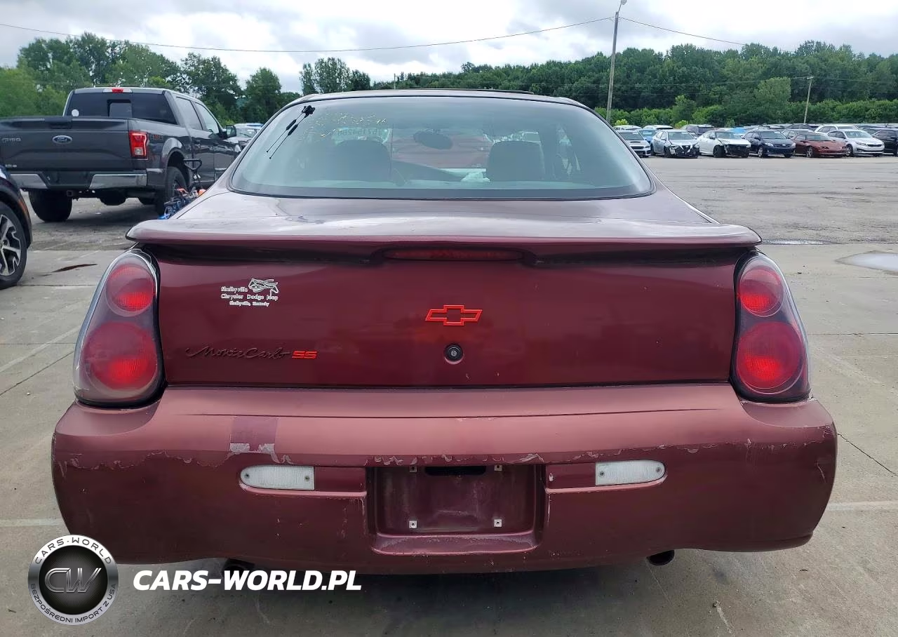 2001 Chevrolet Monte Carlo Ss VIN:2G1WX15K619187024 - 6