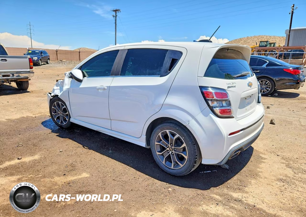 2017 Chevrolet Sonic Lt VIN:1G1JD6SH7H4120342 - 2