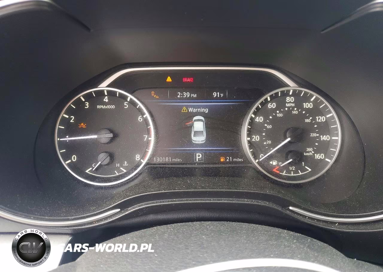 2019 Nissan Maxima 3.5 Sv VIN:1N4AA6AV7KC361375 - 9