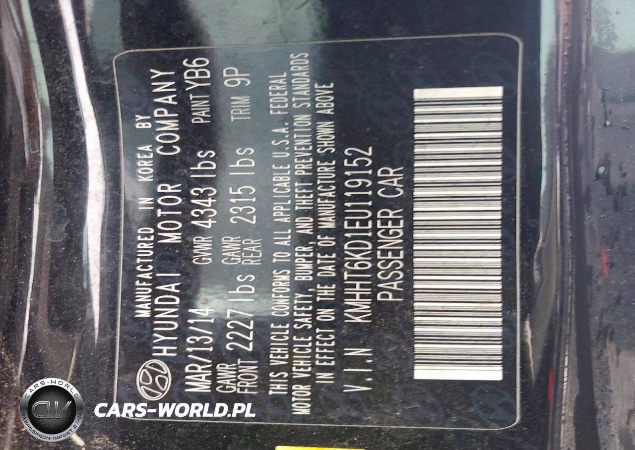 2014 Hyundai Genesis Coupe 2.0T VIN:KMHHT6KD1EU119152 - 12