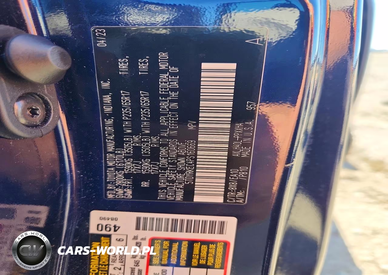 2023 Toyota Sienna Xle VIN:5TDYRKEC4PS160669 - 13