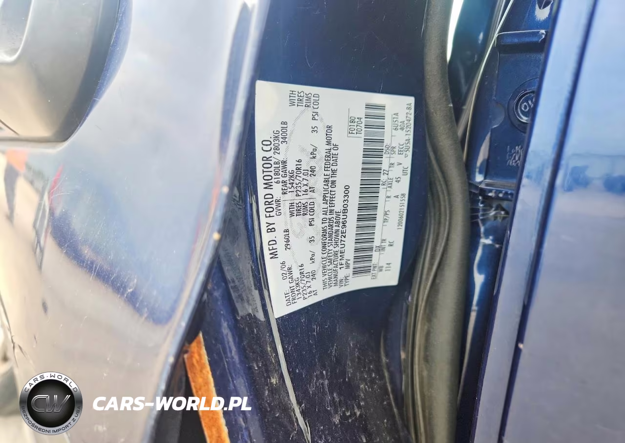 2006 Ford Explorer Xls VIN:1FMEU72E96UB03300 - 13