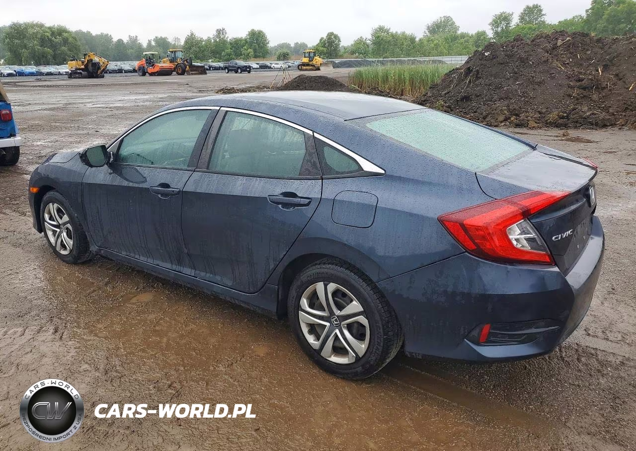 2017 Honda Civic Lx VIN:19XFC2F53HE006250 - 2