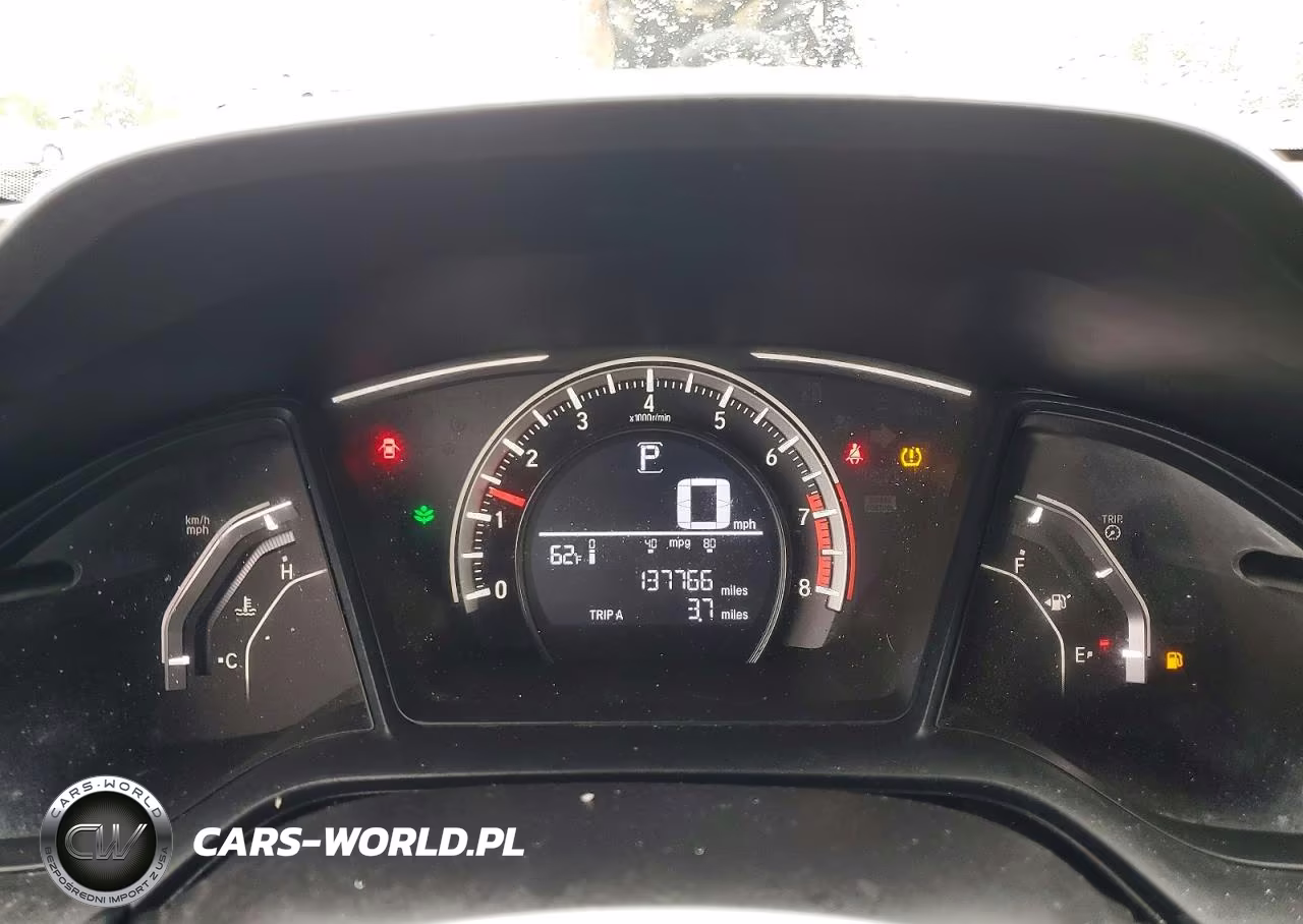 2017 Honda Civic Lx VIN:19XFC2F53HE006250 - 9