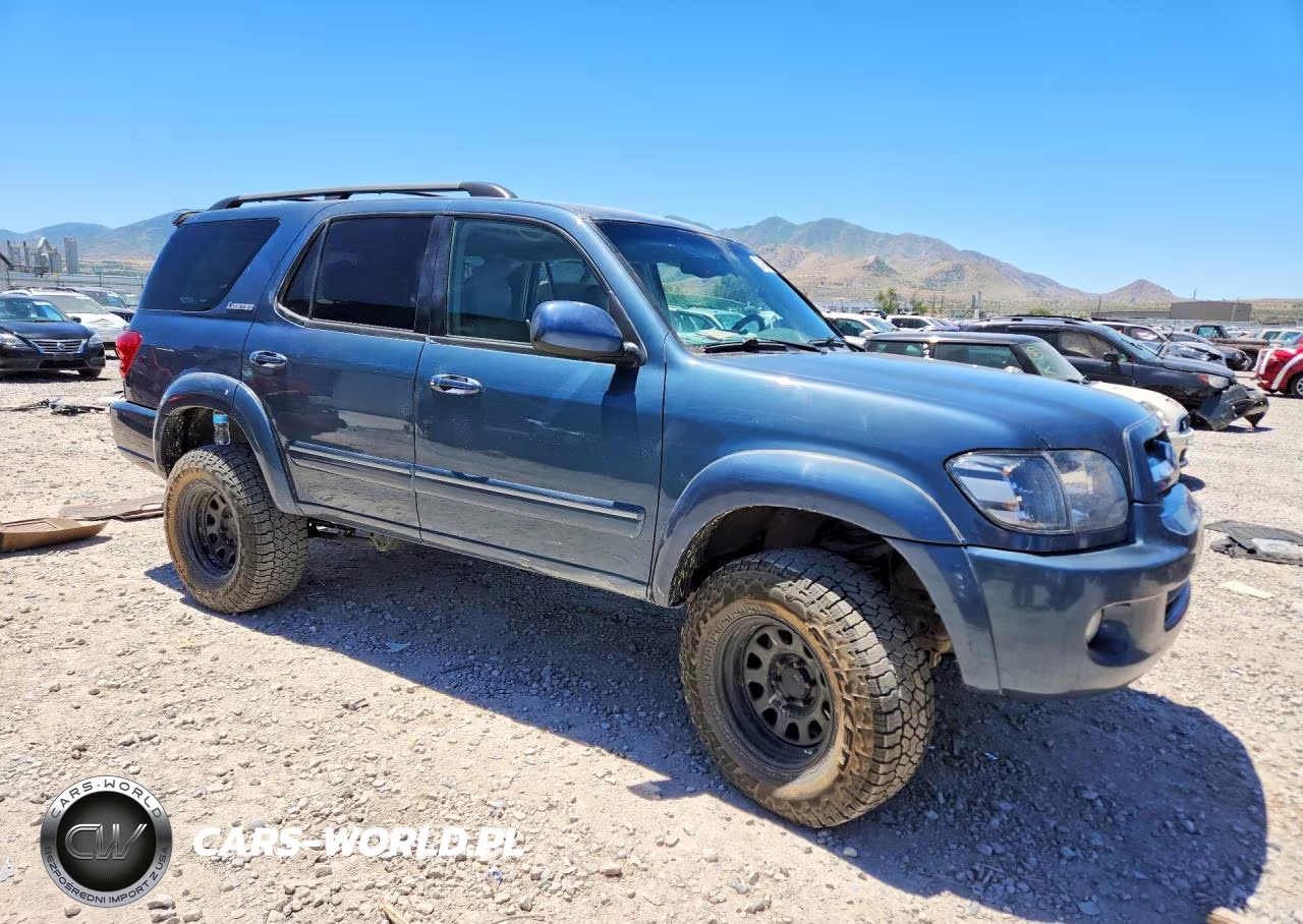 2005 Toyota Sequoia Limited VIN:5TDBT48A95S235442 - 4