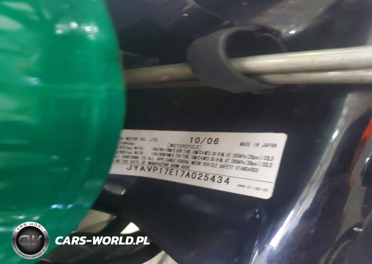 2007 Yamaha Xv1700 A VIN:JYAVP17E17A025434 - 9