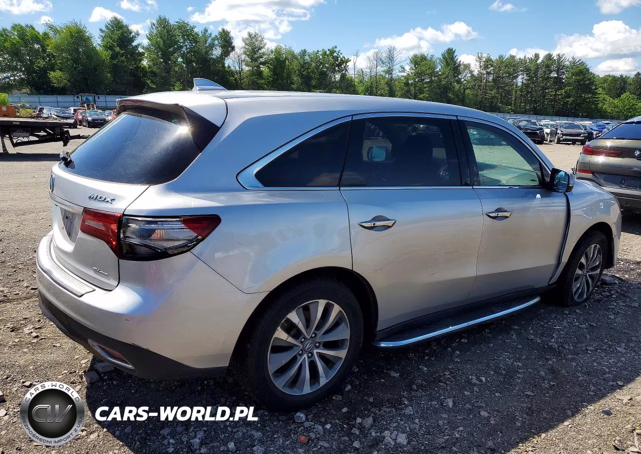 2014 Acura Mdx Technology VIN:5FRYD4H48EB049914 - 3