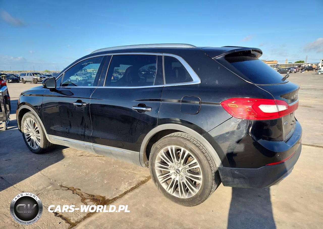 2018 Lincoln Mkx Reserve VIN:2LMPJ6LR2JBL30666 - 2